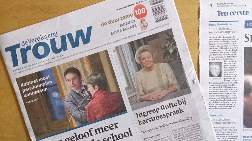 Media brengen nieuws uit ‘De paus van Amsterdam’. Boek is online te bestellen en in winkels al verkrijgbaar